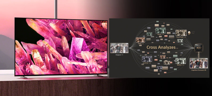 کیفیت تصویر تلویزیون 2022 سونی 65X90K، قیمت تلویزیون سونی 65x90k